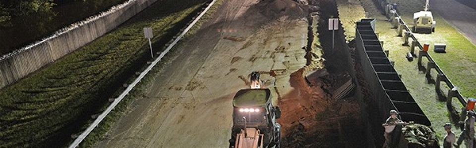 La. National Guard works around clock to combat flooding