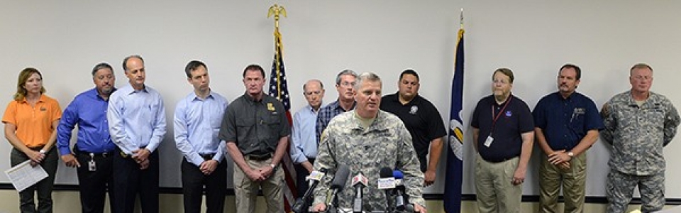 Louisiana National Guard supports Spring Flooding 2015