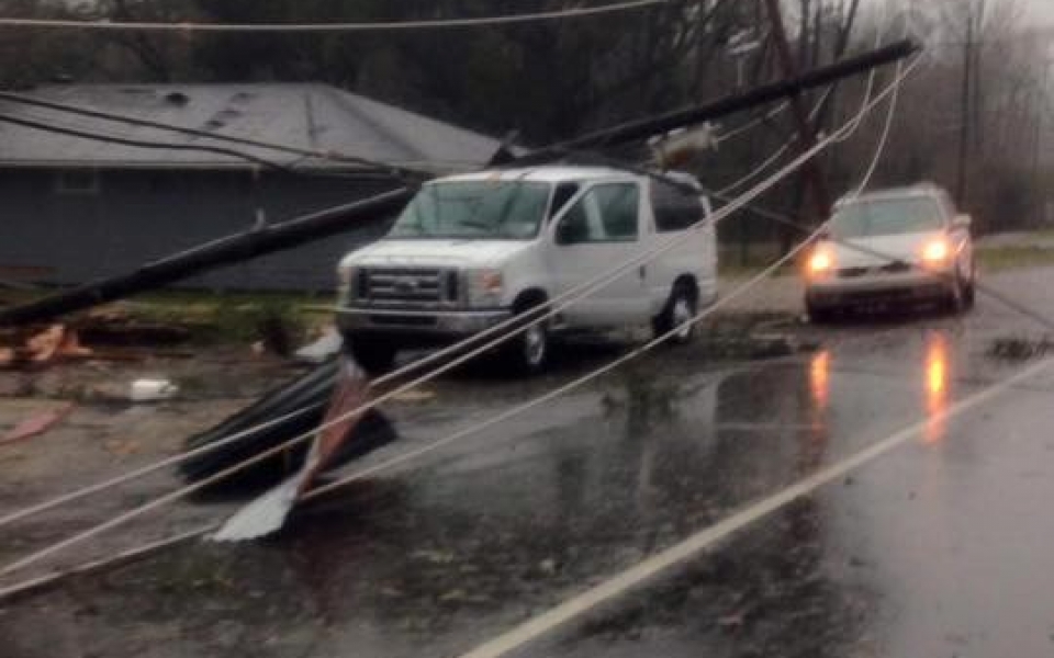 Livingston Parish Sheriff Storm Damage