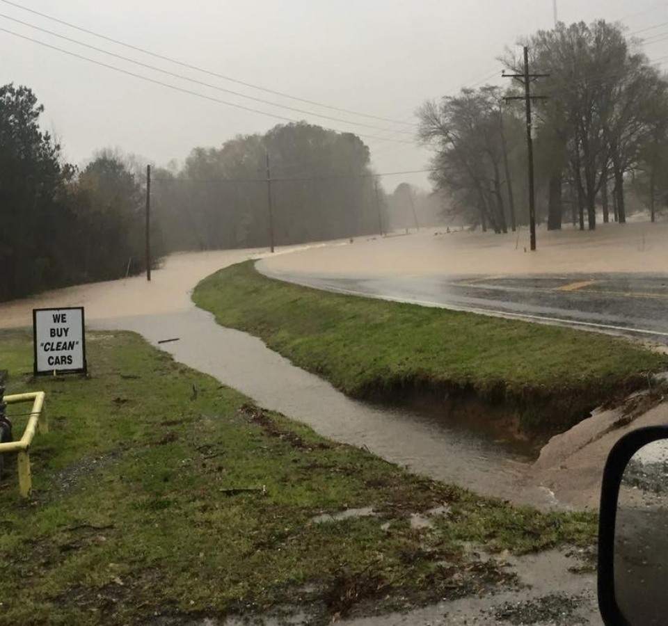 Webster Parish Sheriff flooding
