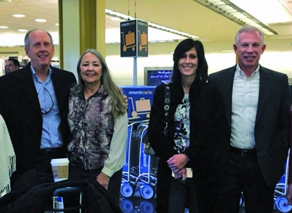 2017 Louisianans at airport