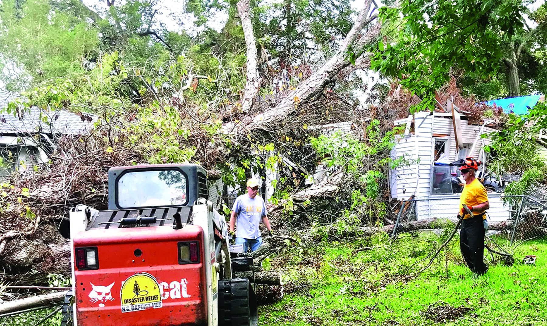 NC DR team gives storm victims victory Baptist Message