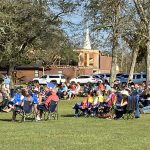 Dedicated FBC Longville serves in the storm