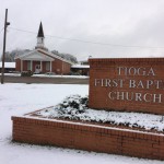 Tioga First Baptist Church.