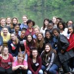A group of teenage girls and their leaders gathered for the acTEENS Girls Weekend during the WMU Mission Celebration at Tall Timbers Conference Center in Woodworth. The girls engaged in several activities throughout their retreat including a missions tasting party, adventure race, popcorn bar, assembling prayer journals, missions lunch and devotion times.
