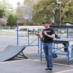 Brad Bennett, founder of Real Encounter Outreach, shares the Gospel during M-JAM.