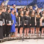 The Louisiana College chorale shares an inspirational song.