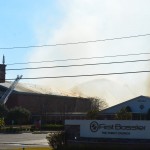 The congregation of First Bossier is committed to moving forward after a fire destroyed several buildings on its campus.