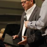 Tom Harrison, Broadmoor, says a prayer asking for Repentance and Renewal during the Call to Prayer IV at Broadmoor Baptist Church in Shreveport.