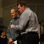 Keith Payne, Broadmoor, says a prayer asking for divine wisdom for our leqaders during the Call to Prayer IV at Broadmoor Baptist Church in Shreveport.