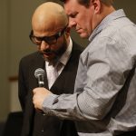 James Sykes, Gospel Light, says a prayer asking for the revival of our families during the Call to Prayer IV at Broadmoor Baptist Church in Shreveport.