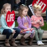 Youngsters enjoy the Louisiana Life March South.