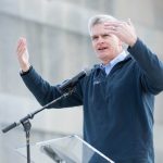 U.S. Sen. Bill Cassidy thanks 2019 Louisiana Life March South participants for their role in the pro-life movement.