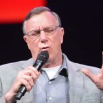 Clark Stewart, senior pastor of New Zion Baptist Church, Covington, prays at ECON.