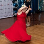 A special guest enjoys a Night to Shine at the Lamar Dixon Expo Center in Gonzales.
