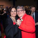 A special guest enjoys a Night to Shine at the Lamar Dixon Expo Center in Gonzales.