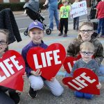 Louisiana Life March Northeast participants declare their love for life Jan. 27, 2019. More than 20,000 people participated in one of five life marches in the state this year. File photo