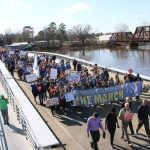 More than 3,500 people participated in the first-ever Louisiana Life March Northeast Feb. 12, 2019. Louisiana Right to Life photo