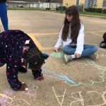 At this year’s M-NOW, teens held a block party at an Alexandria apartment complex as part of an outreach effort by the 75 participants. Holly Jo Linzay photo