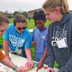 At this year’s M-NOW, teens held a block party at an Alexandria apartment complex as part of an outreach effort by the 75 participants. Holly Jo Linzay photo