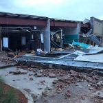 Fyzical Therapy & Balance Center in Ruston sustained heavy damage from a tornado April 25, 2019. Fyzical Therapy & Balance Centers Facebook photo