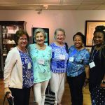 Janie Wise, women’s missions and ministry strategist for Louisiana Baptists; Velma Gulledge, a member of Broadmoor Baptist Church in Shreveport; Pat Shelton, a member of Summer Grove Baptist Church in Shreveport; Kathy Jenkins, a member of Baptist Bible Fellowship in Shreveport; and Candace Russell, a member of Greater New Antioch Baptist Church in Monroe, enjoyed a time of fellowship at the Woman’s Missionary Union Missions Celebration and Annual Meeting.