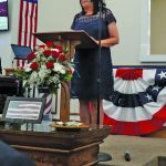 Dianne Abraham, wife of Congressman Ralph Abraham, shared some encouraging words.