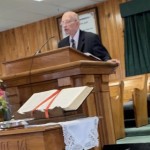 Huey Haymon, pastor of Flactor Baptist Church in Hicks, shared memories from as far back as 1952 when he served as pastor to the Laurel Hill congregation.