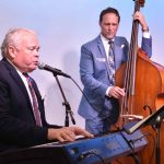 Louisiana College President Rick Brewer and Louisiana Baptists Business and Information Services Director Dale Lingenfelter led Executive Board members in a time of worship.