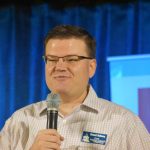 Stewart Holloway, pastor of the First Baptist Church in Pinville, welcomed E4 Preaching Conference participants.