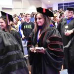 Louisiana College faculty members filed into Guinn Auditorium for the school's annual Founders Day.