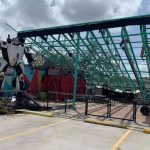 Hurricane Laura caused heavy damage to a business in Lake Charles. Brian Blackwell photo/Taken Sept. 2.
