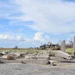 Hurricane Laura reduced a home near Cameron to a pile of rubble. Norm Miller photo/Taken Sept. 12.