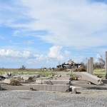 Hurricane Laura reduced a home near Cameron to a pile of rubble. Norm Miller photo/Taken Sept. 12.