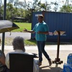 Pastor Bobby Daniel told his members at First Baptist Church in Vinton that God’s strength, protection, and provision showed up in many ways, including several sizable monetary gifts from friends and relatives.