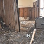 First Baptist Church in Cameron was one of 140 Louisiana Baptist churches across the state damaged by Hurricane Laura. Norm Miller photo/Taken Sept. 12.
