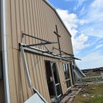 The worship center and fellowship hall at First Baptist Church in Cameron took on eight feet of water from Hurricane Laura. Norm Miller photo/Taken Sept. 13.