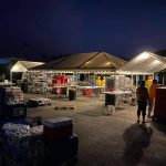 A Southern Baptist Disaster Relief cooking team prepared thousands of meals to needy individuals served at First Baptist Church in DeRidder. Ron Crow photo/Taken Sept. 3.
