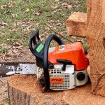 The Mosaic team created a cross out of a stump carved by the members to symbolize that Christ trumps tragedy. Mosaic photo