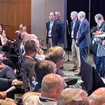 Glynn Rhinehardt, a member of First Baptist Church, Youngsville, is recognized as a outgoing member of the SBC Executive Committee.