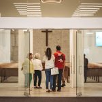 A new chapel was built to replace Faith Chapel, the original worship center that was destroyed by the 2018 fire. Carter Jurkovich photo