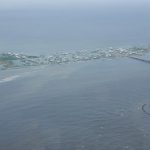 Congressman Garret Graves flew over Grand Isle which was inundated with floodwaters. Congressman Garret Graves photo