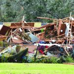 Ida reduced this home to rubble. Baptist Message photo