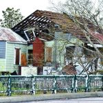 This home lost a roof after Ida. Baptist Message photo