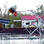 The bayou in Golden Meadow claimed this boat after Ida. Brian Blackwell photo