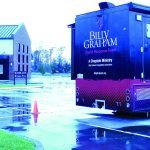 The Billy Graham Evangelistic Association Rapid Response Team set up at Covenant Church in Houma. Baptist Message photo