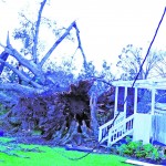 This home was left nearly unrecognizable after Ida left its mark. Baptist Message photo