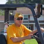 An Oklahoma Baptist Disaster Relief team members ministered at Bayou Vista Baptist Church in Morgan City.