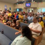 Seventy children and 35 adults, nightly, attended the VBS at Ebenezer Baptist Church in Hammond. They collected $1,200 for the Louisiana Baptist Children's Home and Family Ministries.