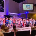 Youngsters packed the worship center at Fair Park Baptist Church in West Monroe for VBS.